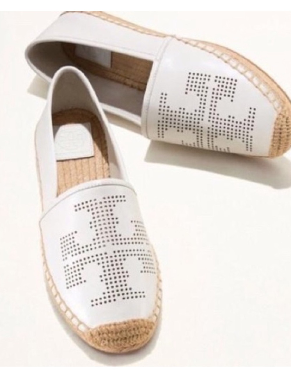 Tory Burch logo espadrilles